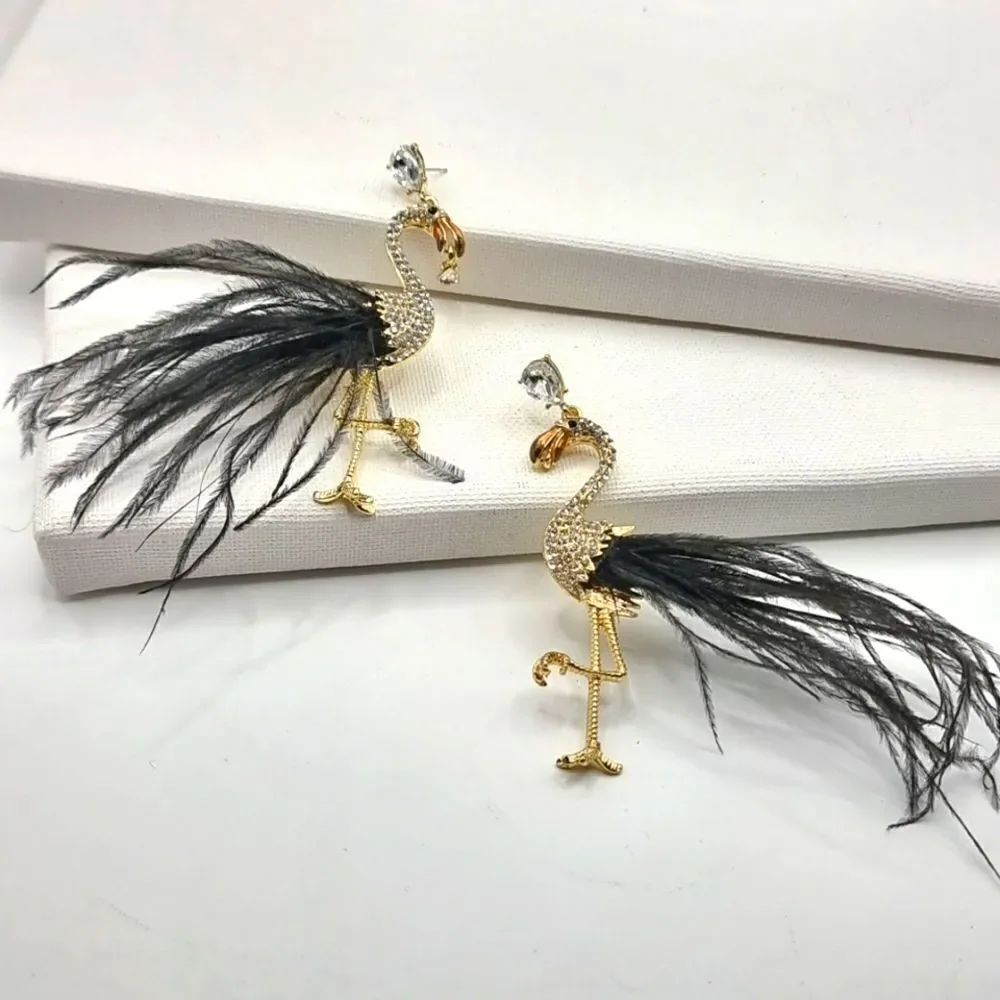 Lovey Girl Boutique flamingo rhinestone
